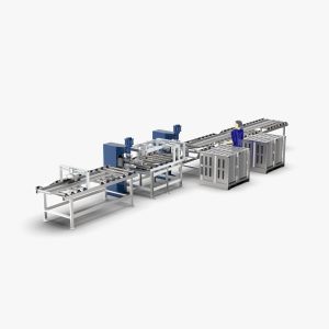 Automatic Elevator Door Panel Head Plate Welding Workstation