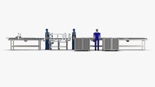 Automatic Elevator Door Panel Head Plate Welding Workstation