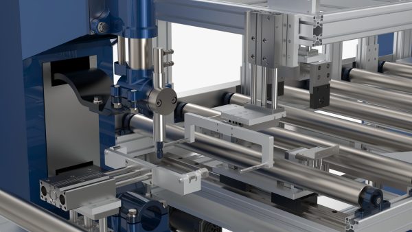 Automatic Elevator Door Panel Head Plate Welding Workstation