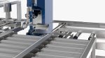 Automatic Elevator Door Panel Head Plate Welding Workstation