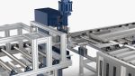 Automatic Elevator Door Panel Head Plate Welding Workstation