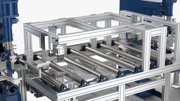 Automatic Elevator Door Panel Head Plate Welding Workstation