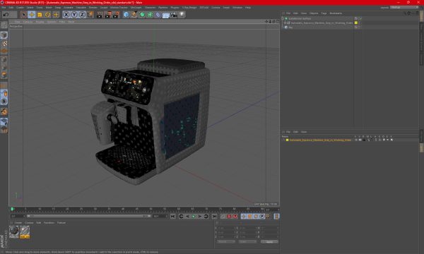 Automatic Espresso Machine Grey in Working Order