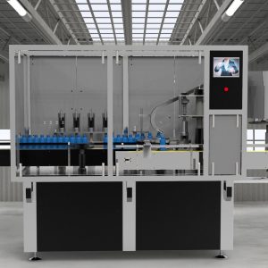 Automatic filling and capping all-in-one machine