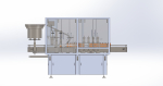 Automatic filling and capping all-in-one machine