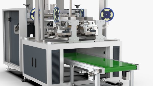 Automatic Gift Box Corner Sticking Machine
