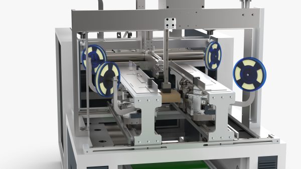 Automatic Gift Box Corner Sticking Machine