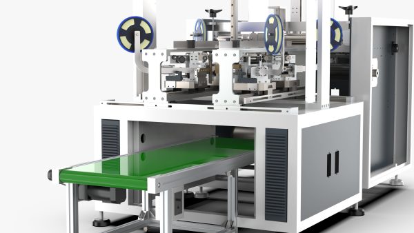 Automatic Gift Box Corner Sticking Machine