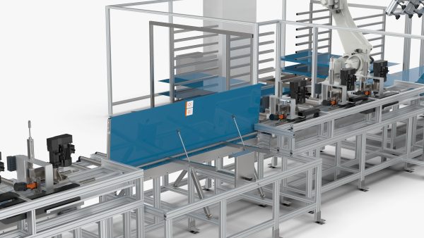 Automatic Hall Door Panel Assembly Line