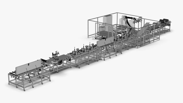 Automatic Hall Door Panel Assembly Line