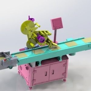 Automatic labeling machine