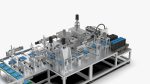 Automatic Lithium Battery Corner Sealing Machine