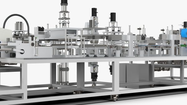 Automatic Lithium Battery Corner Sealing Machine