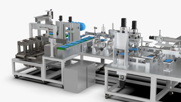 Automatic Lithium Battery Corner Sealing Machine