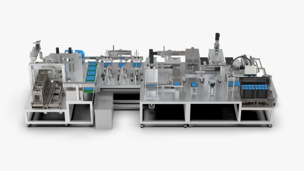 Automatic Lithium Battery Corner Sealing Machine