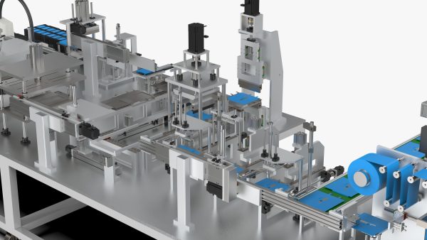 Automatic Lithium Battery Corner Sealing Machine