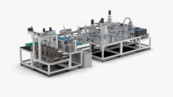 Automatic Lithium Battery Corner Sealing Machine