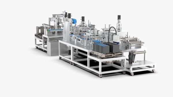 Automatic Lithium Battery Corner Sealing Machine