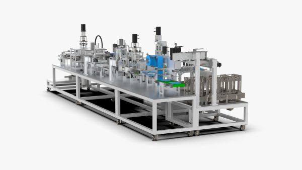 Automatic Lithium Battery Corner Sealing Machine