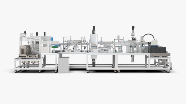 Automatic Lithium Battery Corner Sealing Machine