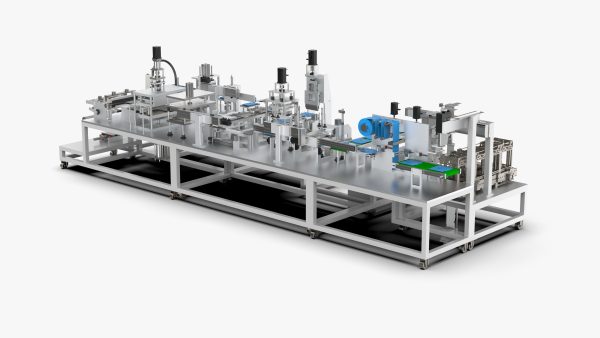 Automatic Lithium Battery Corner Sealing Machine