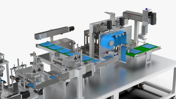 Automatic Lithium Battery Corner Sealing Machine