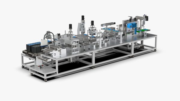 Automatic Lithium Battery Corner Sealing Machine