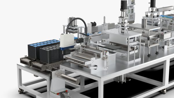 Automatic Lithium Battery Corner Sealing Machine