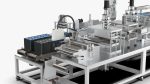 Automatic Lithium Battery Corner Sealing Machine