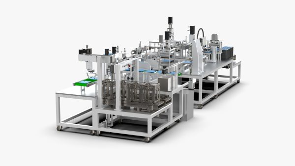 Automatic Lithium Battery Corner Sealing Machine