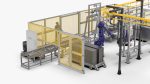 Automatic Loading and Unloading Robot Powder Spraying Line