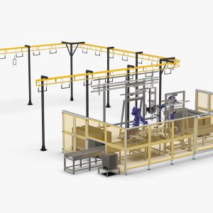 automatic-loading-and-unloading-robot-powder-spraying-line-3d-model-5235f77777