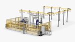 Automatic Loading and Unloading Robot Powder Spraying Line