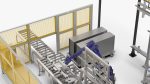 Automatic Loading and Unloading Robot Powder Spraying Line