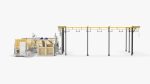 Automatic Loading and Unloading Robot Powder Spraying Line
