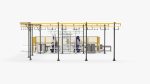 Automatic Loading and Unloading Robot Powder Spraying Line