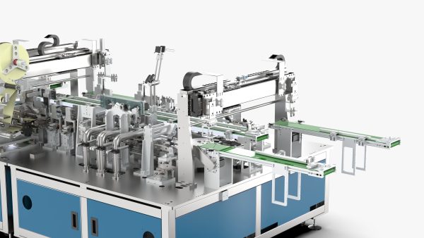 Automatic Mobile Phone Battery Adhesive Bending Production Line