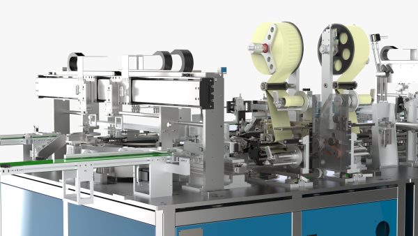 Automatic Mobile Phone Battery Adhesive Bending Production Line