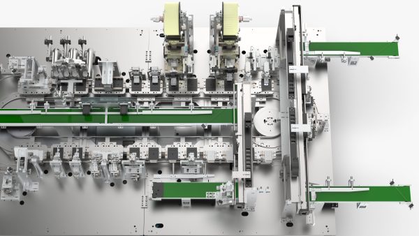 Automatic Mobile Phone Battery Adhesive Bending Production Line