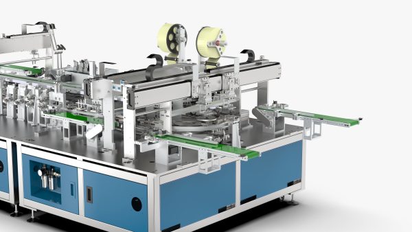 Automatic Mobile Phone Battery Adhesive Bending Production Line