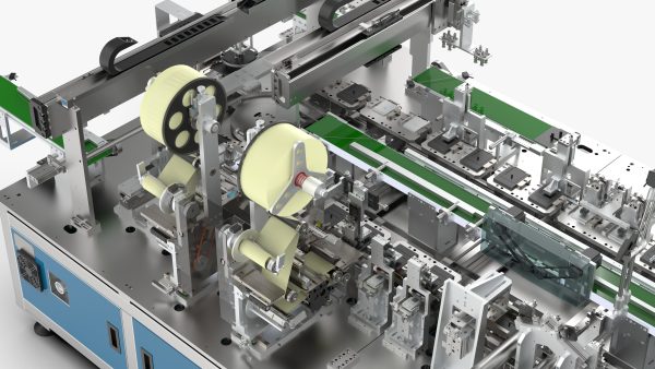 Automatic Mobile Phone Battery Adhesive Bending Production Line
