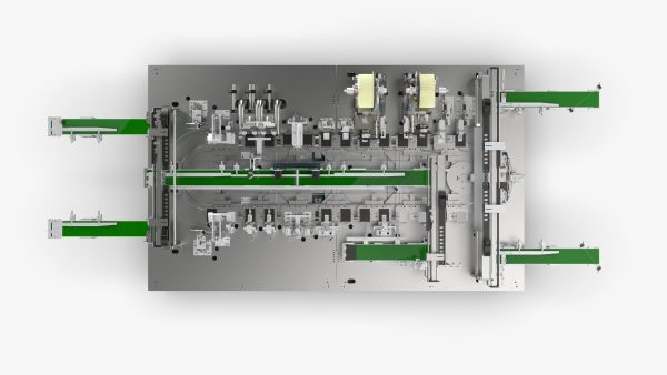 Automatic Mobile Phone Battery Adhesive Bending Production Line