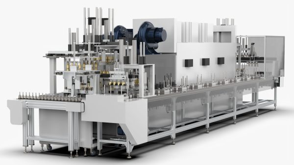 Automatic Motor Rotor Cover Heating Furnace Assembly Line