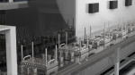 Automatic Motor Rotor Cover Heating Furnace Assembly Line