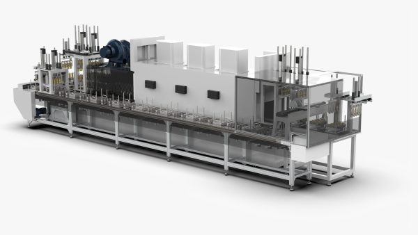 Automatic Motor Rotor Cover Heating Furnace Assembly Line