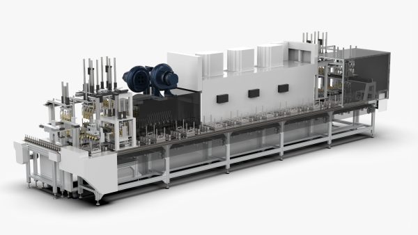 Automatic Motor Rotor Cover Heating Furnace Assembly Line