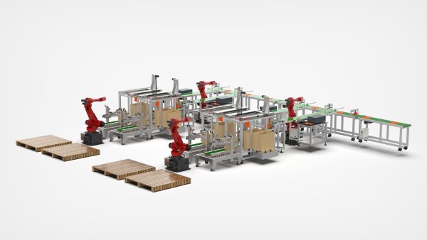 Automatic Packaging Sorting and Stacking Line