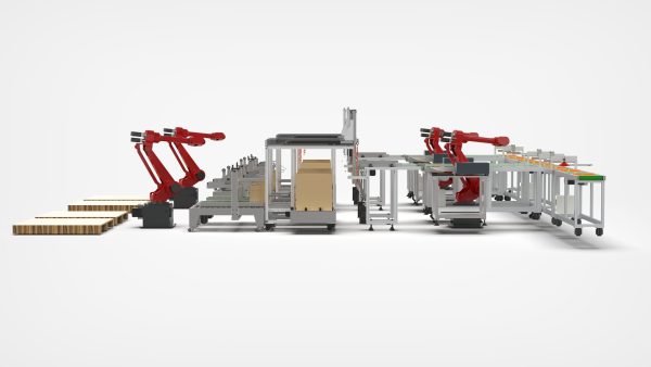Automatic Packaging Sorting and Stacking Line