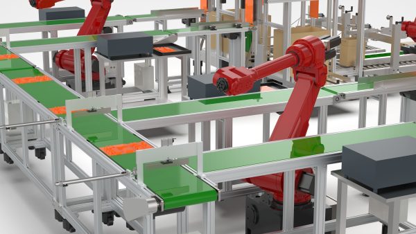 Automatic Packaging Sorting and Stacking Line