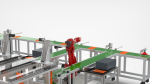 Automatic Packaging Sorting and Stacking Line